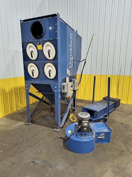 3,040 CFM X 7.5 HP TORIT MODEL #DFO2-8 DUST COLLECTOR: YOBRO #26046