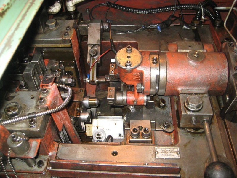 3/16" Asahi Okuma Model AT-425  2 Die 2 Blow High Speed Cold Header