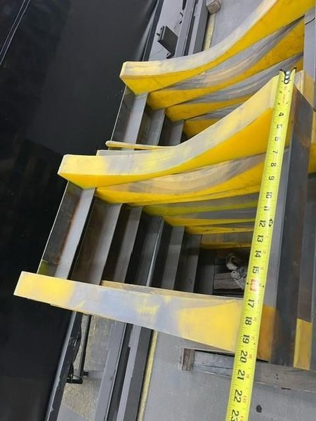 20,000# X 78" COIL V STANDS 14 STANDS  STOCK #3658