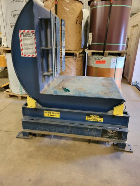 12,000 LB X 60" OD MRS COIL UPENDER STOCK# 3789