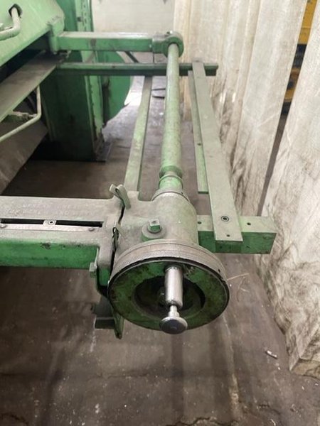 6' X 1/4" NIAGARA MODEL #76B POWER SQUARING SHEAR: STOCK #76550