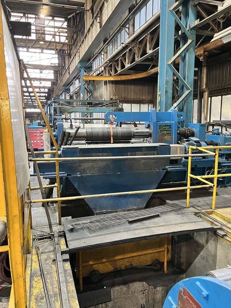 63" x 6.5" LOOPCO SLITTING LINE (14529)