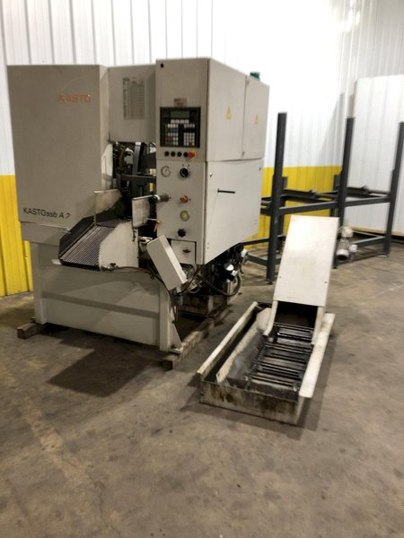 10" X 10" KASTO MODEL #SSB-A2-CNC-CC AUTOMATIC VERTICAL BAND SAW: STOCK #17306