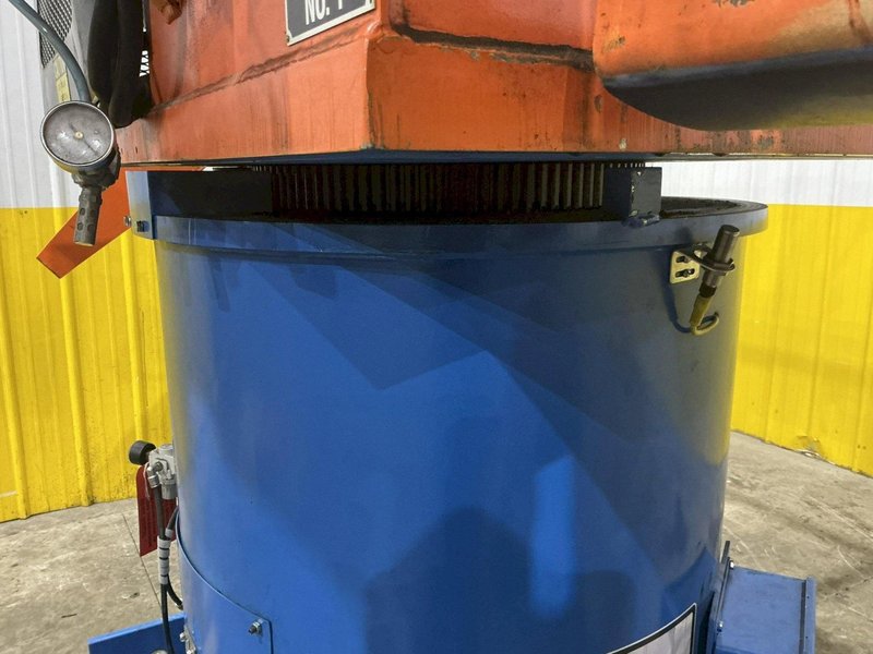 8,000 LB X 36" CWP MODEL #4.5RD-36 DOUBLE END PULL OFF COIL REEL UNCOILER : YOBRO #25028