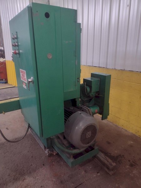 25" X 40 HP TIMESAVER MODEL #325-1 SINGLE DRUM BELT GRINDER &amp; SANDER: LOT #15796