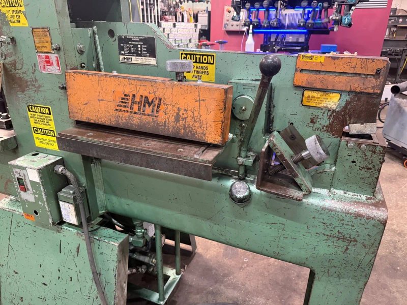 USED HMI 58 TON DUAL OPERATOR HYDRAULIC IRONWORKER MODEL 58-20