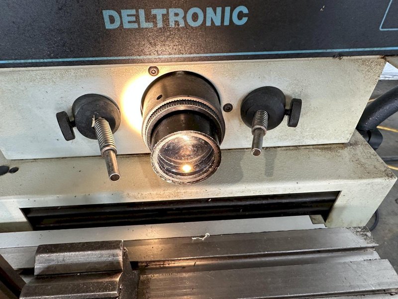 DELTRONIC DH214-612R OPTICAL COMPARATOR. STOCK # 0524323