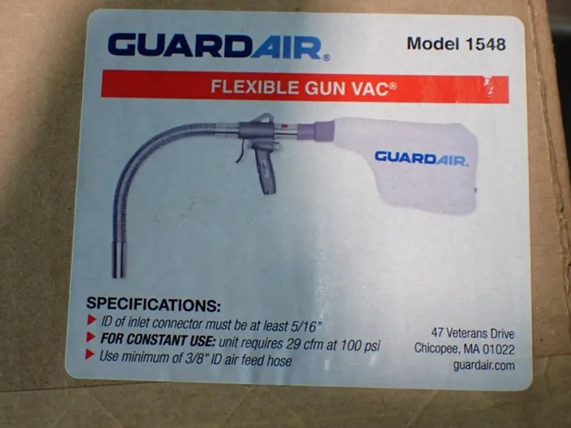 Guardair Flexible Gun Vac Handheld Vacuum - 1548