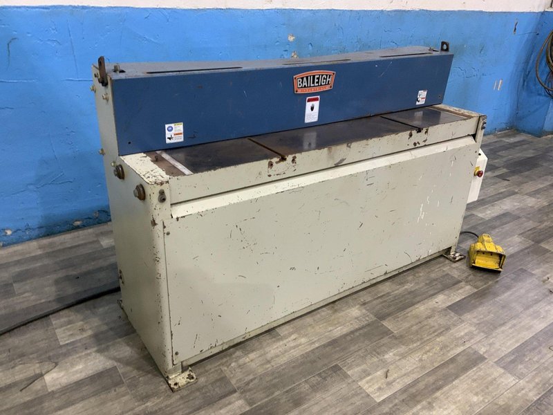 60" X 14" BAILEIGH HYDRAULIC SQUARING SHEAR: STOCK #81488
