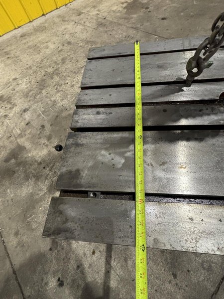 36" X 48" GIDDINGS &amp; LEWIS AIR LIFT ROTARY TABLE: STOCK #23588