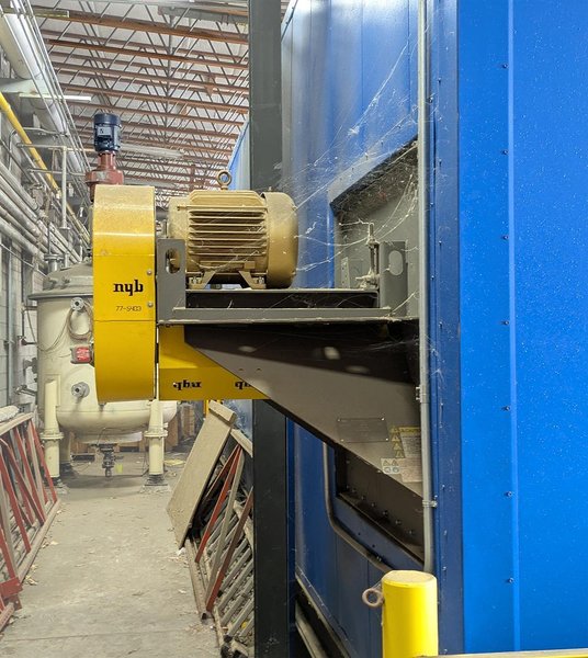 72" X 241" X 84" LEWCO NS-EWR06FD-72-240-84 INDUSTRIAL GAS OVEN. STOCK # 0326026