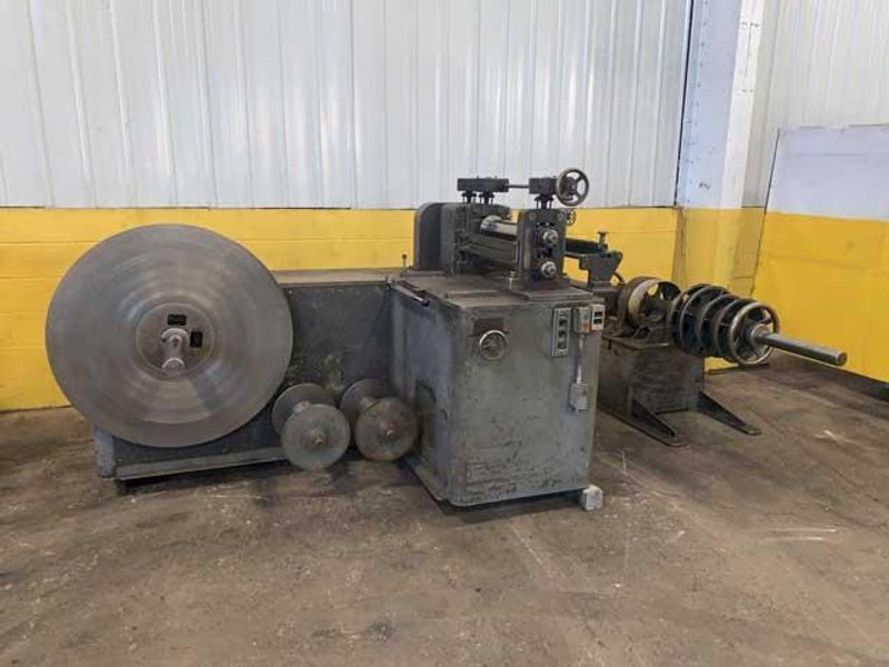 18" x 3" STANAT MODEL S-180 SLITTING LINE (13870)