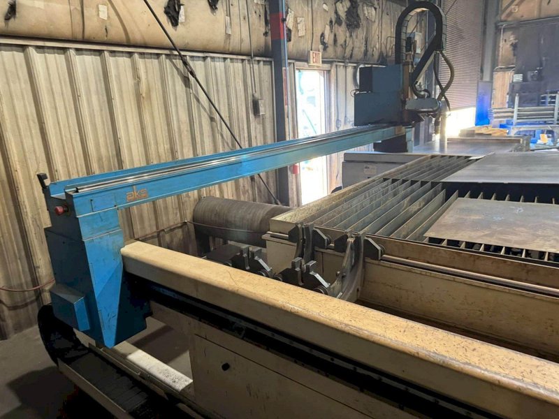 10′ X 12′ AKS C1012 Plasma Cutting System, 2020 – Hypertherm 400XD, Beveling Head, W/Rotary