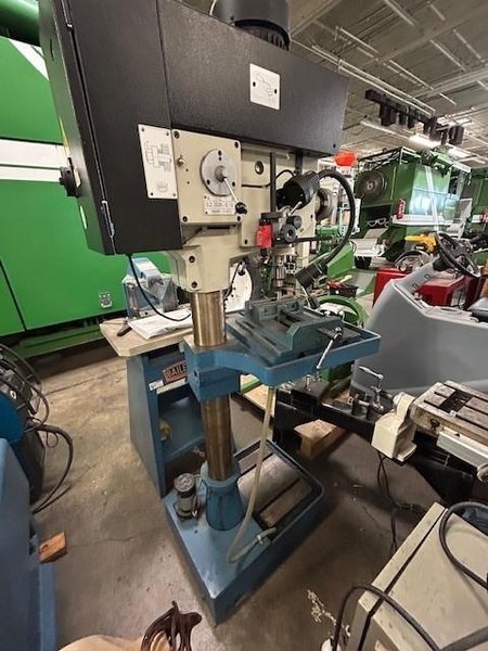 Baileigh DP-1500VS Inverter Driven Drill Press, 3 Speed Power Down Feed. 1-1/2 Mild steel capacity