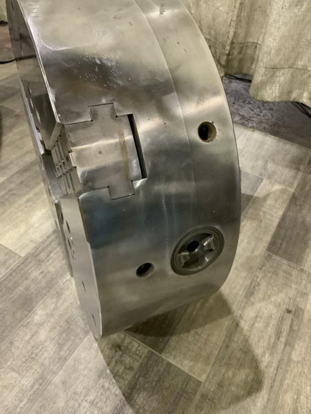 21" WARNER &amp; SWASEY 3 JAW LATHE CHUCK: STOCK #81571