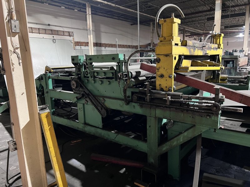 20,000 LB X 72" X 14 GA IOWA-PRECISION/EGAN SLEAR LINE. STOCK # 1088126