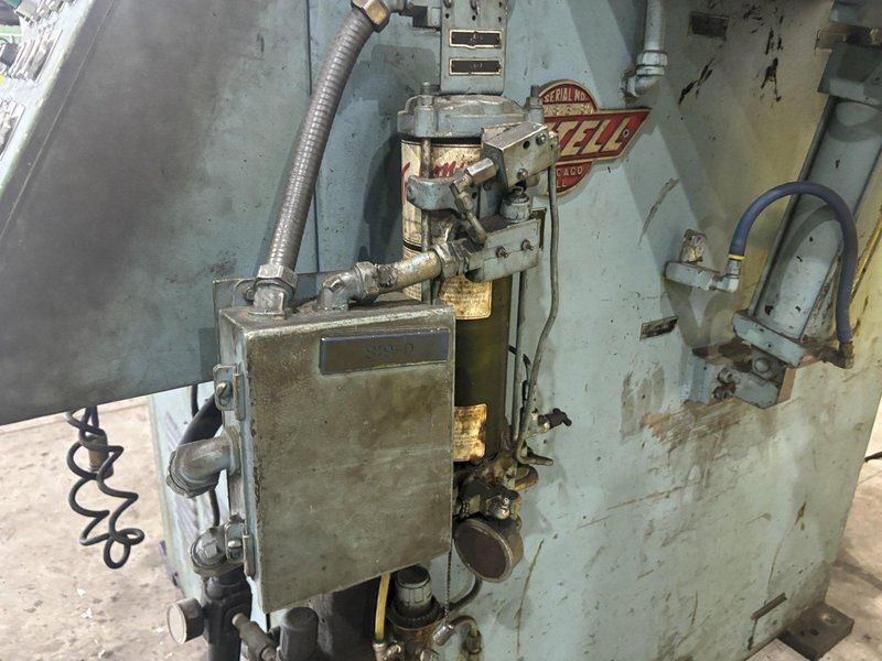 36” X .050” (12” X .080”) LITTELL HEAVY DUTY STRAIGHTENER WITH PEELER AND HOLD DOWN ARM: STOCK #21339