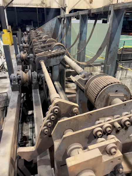 1000 TON (7") AMD MODEL #1000-3030 HYDRAULIC BILLET BAR SHEAR: STOCK #10000