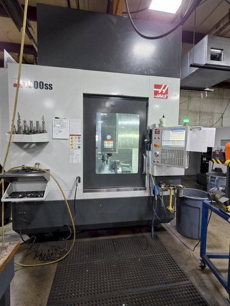 2019 Haas UMC-1000 5-Axis CNC Vertical Machining Center For Sale