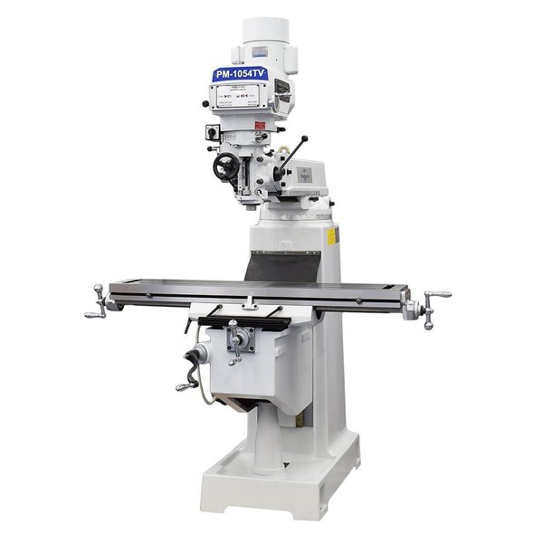 PRECISION MATTHEWS PM-1054TV-1PH / PM-1054TV-3PH ULTRA PRECISION Variable Speed KNEE MILL Models