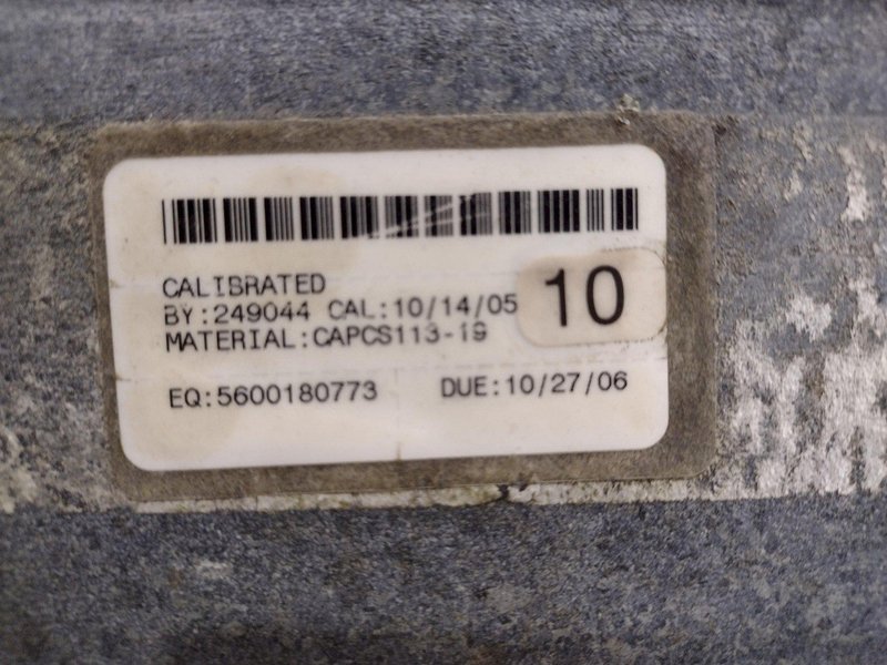 6' X 4' X 5" COLLINS MICROFLAT GRANITE INSPECTION SURFACE PLATE AND TABLE STAND: STOCK #19004