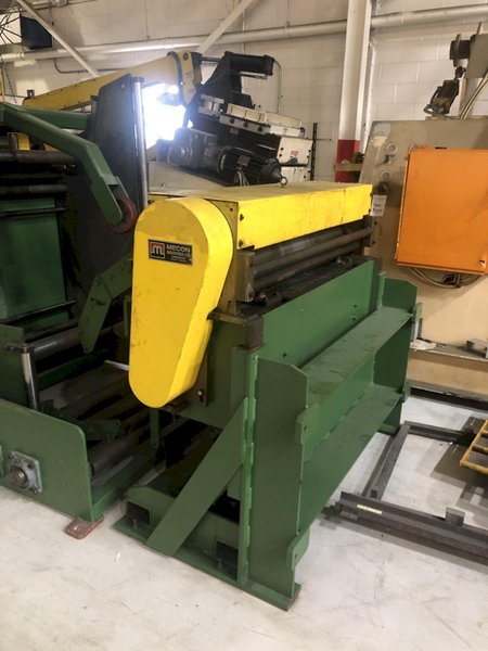 20,000 lbs Mecon Cradle Straightener Servo Feed Line