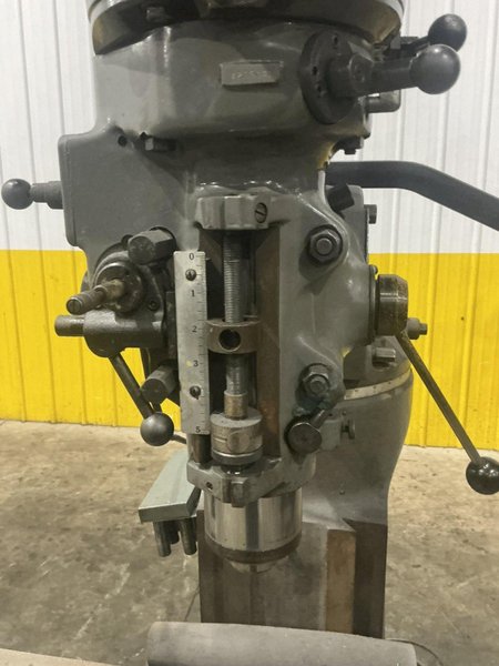 2 HP BRIDGEPORT SERIES I VERTICAL RAM TYPE KNEE MILL: YOBRO #26187