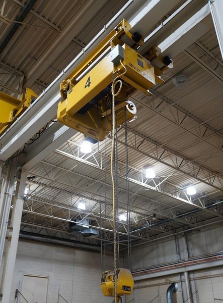 7.5 TON (15,000 LBS) R &amp; M SPACEMASTER HEAVY DUTY ELECTRIC CABLE HOIST: YOBRO #25424
