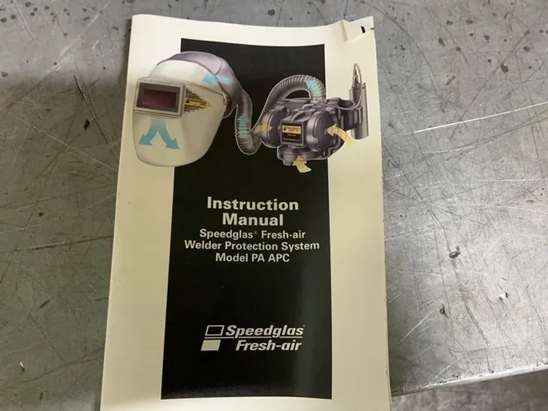 Speedglas Fresh-air Welder Protection System - Pa Apc