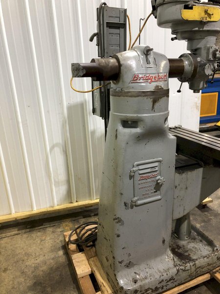 1 HP BRIDGEPORT VERTICAL KNEE RAM TYPE MILLING MACHINE MILL: STOCK 17276