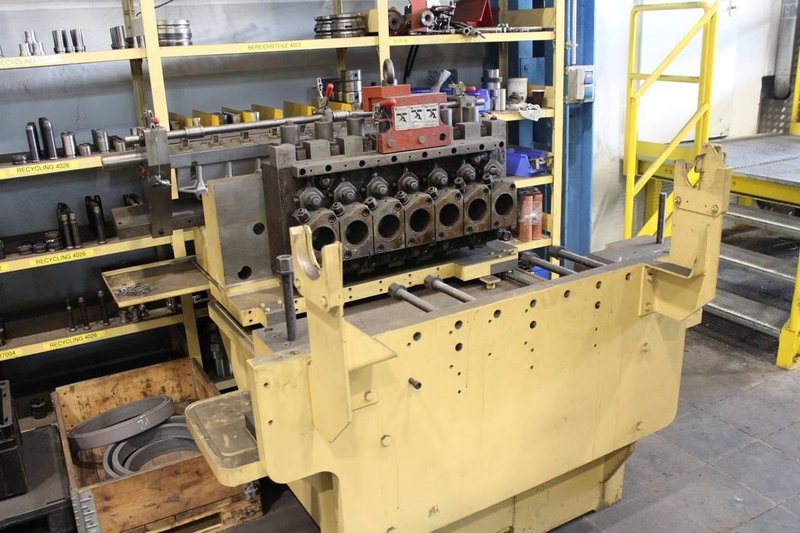 National Formax Model FXP57S Warm Former 7 Die Semi Hot Former
built 2017