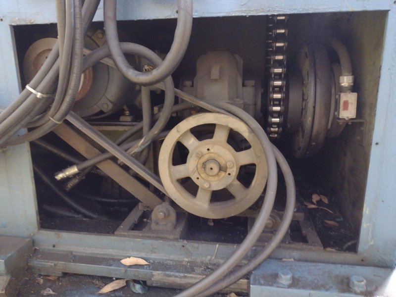 10,000 LB X 42” B&amp;K MOTORIZED UNCOILER COIL REEL : STOCK #22955
