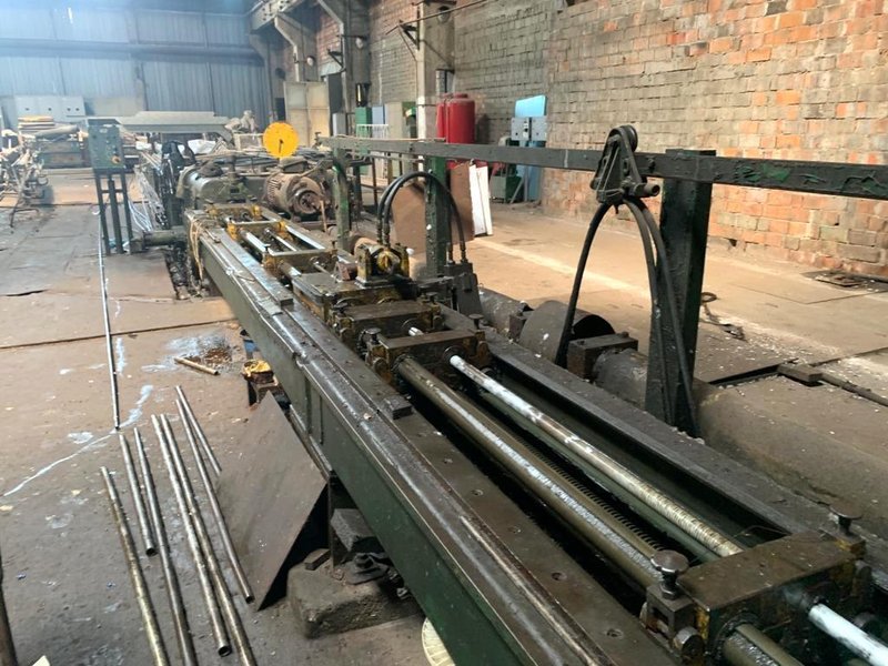 MANNESMANN MEER #KPW 25 VMR LONG STROKE PILGER MILL WITH LONG DIE ASSEMBLY
