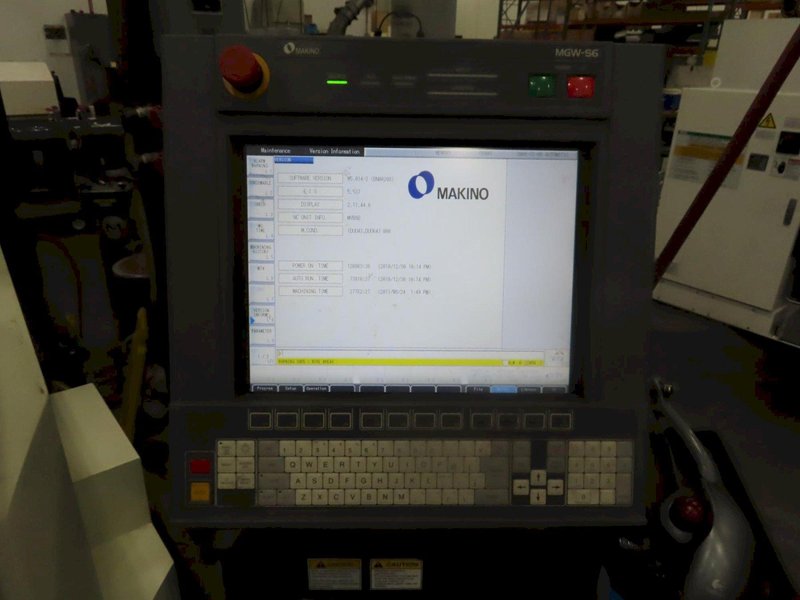 Makino Duo43 CNC Wire Type EDM, MGW-S6 Control, 34.25" x 29.72" Tank (Machine Prepped for Shipment)- Auction Item