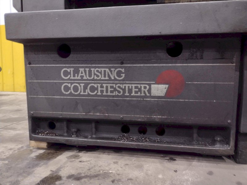 13" X 50" CLAUSING COLCHESTER MODEL #13 ENGINE LATHE 1.65" HOLE: STOCK #23357