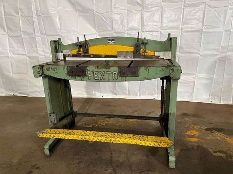 37" x 16 GAUGE PEXTO PECK, STOW &amp; WILCOX FOOT SHEAR #3350