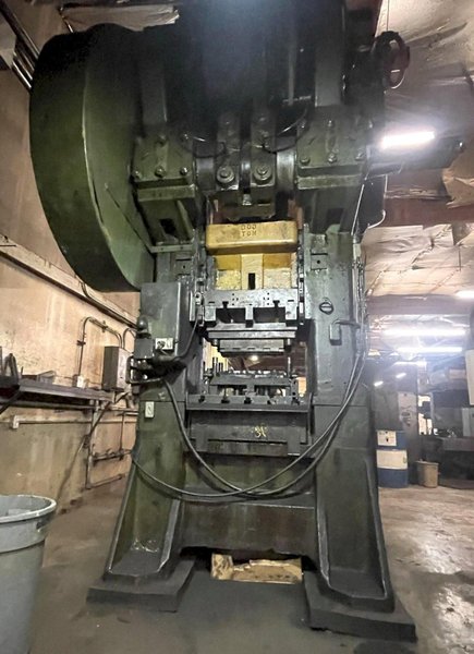 600 TON MINSTER MODEL #90-600 KNUCKLE JOINT KJ PRESS, 6" STROKE: STOCK #18998