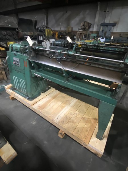 5/64" Lewis Model "0" Wire Straighten and Cutoff Machine