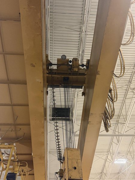 33 TON x 97' P&amp;H CLASS D DOUBLE GIRDER OVERHEAD BRIDGE CRANE: YOBRO #26426