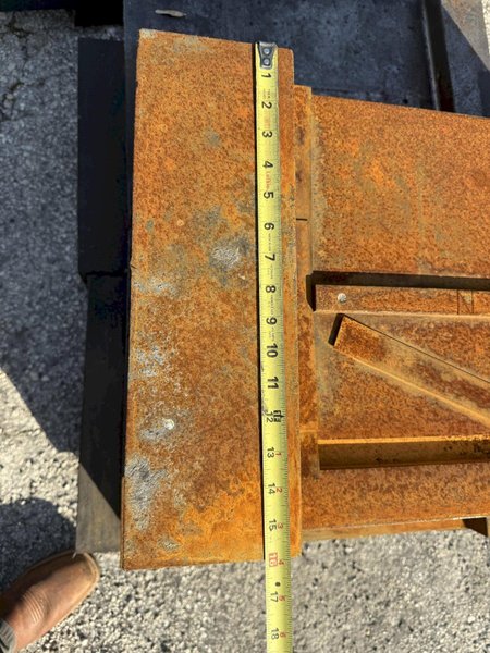 ANVIL DIE HOLDERS SOW BLOCKS HOLDER FORGING PRESS OR HAMMER, OUT OF CHAMBERSBURG 23 &amp; 14 DIE FORGERS: STOCK #21025