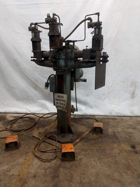 24 GAUGE DUAL HEAD LOCKFORMER BEADER: STOCK #12660