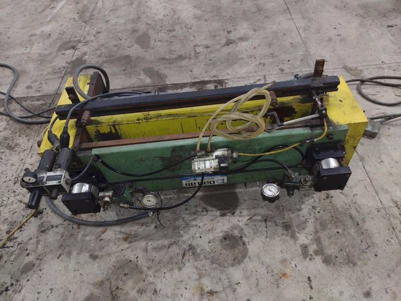 36”  DALLAS MODEL #DRFE-336-LH SERVO FEEDER WITH TUFFSERV CONTROL: STOCK #21658