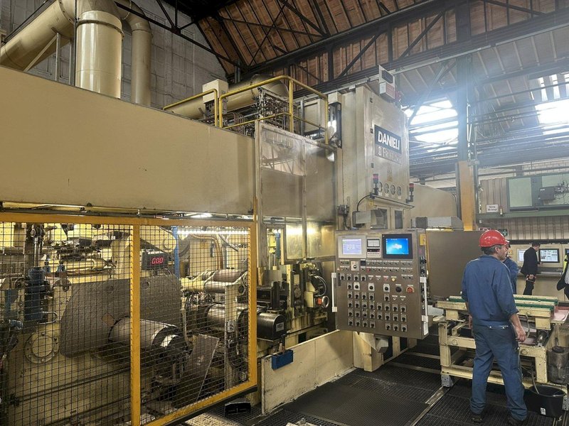 DANIELI FROHLING 350MM 4-HIGH REVERSING MILL