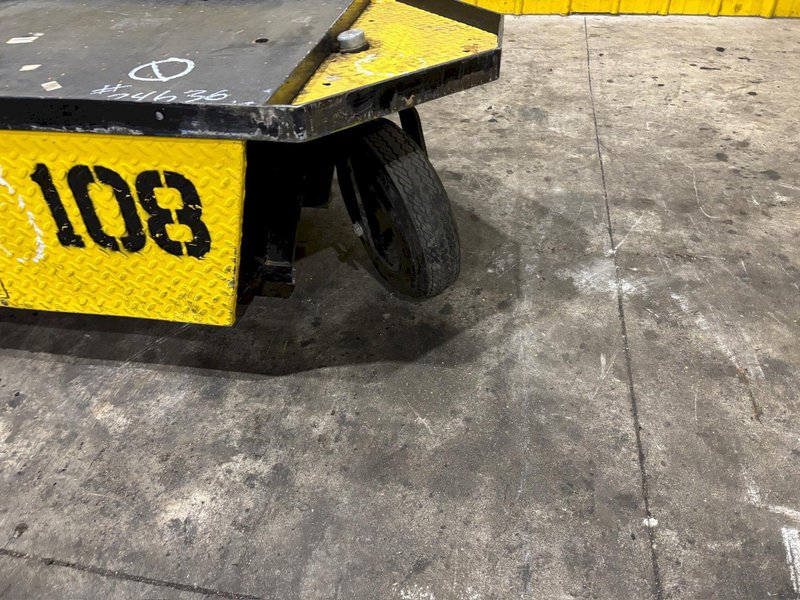 24 VOLT CUSHMAN STOCK CHASER/TUGGER CART #108: YOBRO #24636