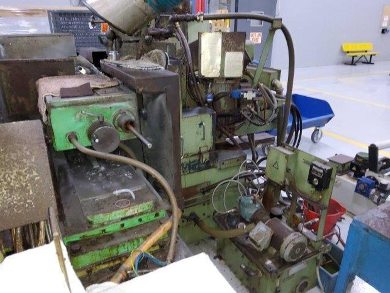 OKUMA MODEL #GA-34N CNC CYLINDRICAL GRINDER W/ TOOLING, MIST COLLECTOR &amp; FILTER: YOBRO #26469