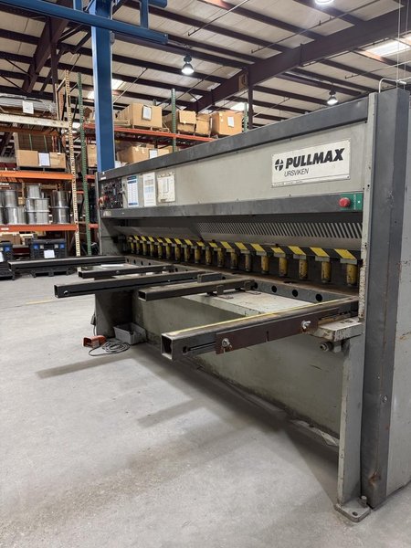 10′ x 1/4″ Pullmax E-230 Hydraulic Shear, 1985 – Videos Available