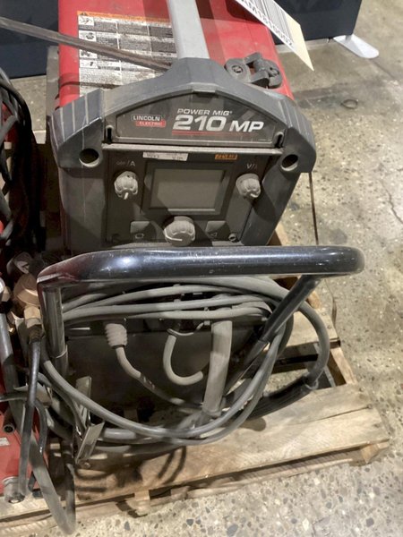 LINCOLN ELECTRIC POWER MIG 210 MP Mig Welder USED