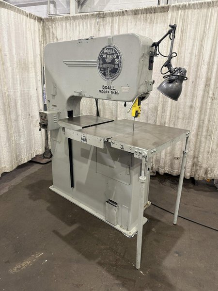 36" DOALL VERTICAL BAND SAW MODEL # V-36 BAND:  STOCK #77638