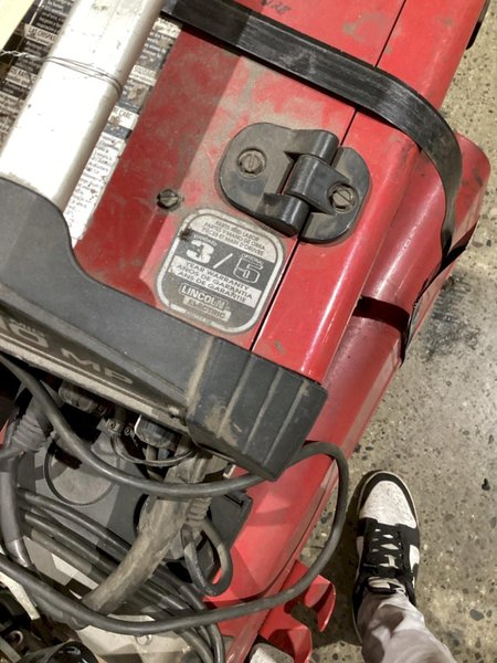 LINCOLN ELECTRIC POWER MIG 210 MP Mig Welder USED