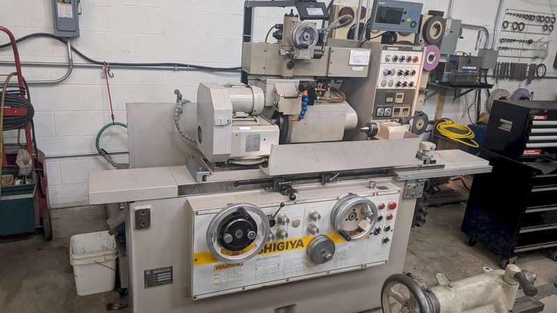 Shigiya gu-20 50a 1994 OD grinder with glass scales, digital readout